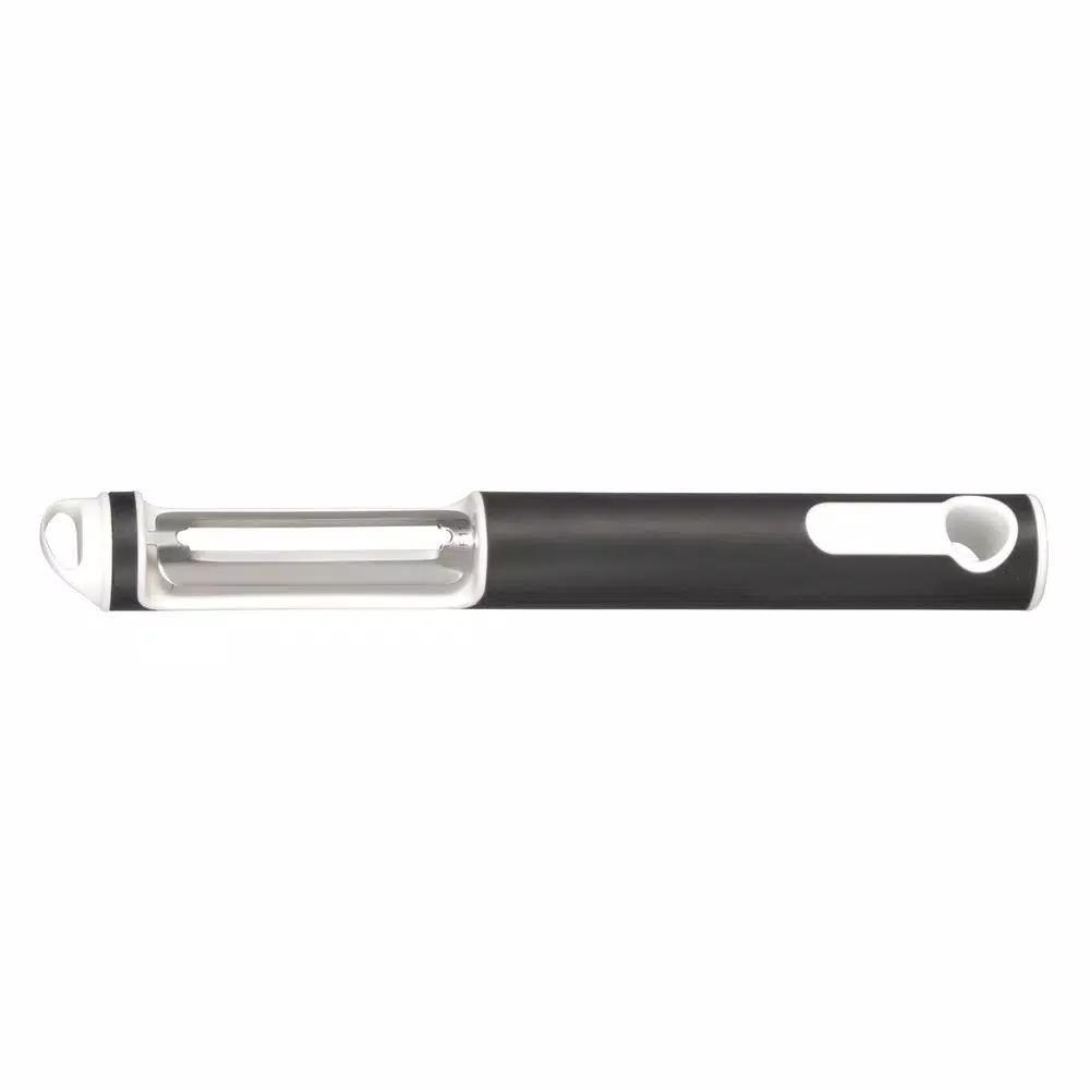 BergHOFF Neo 7 in. Stainless Steel Vertical Peeler with Non-Slip TPR Handle