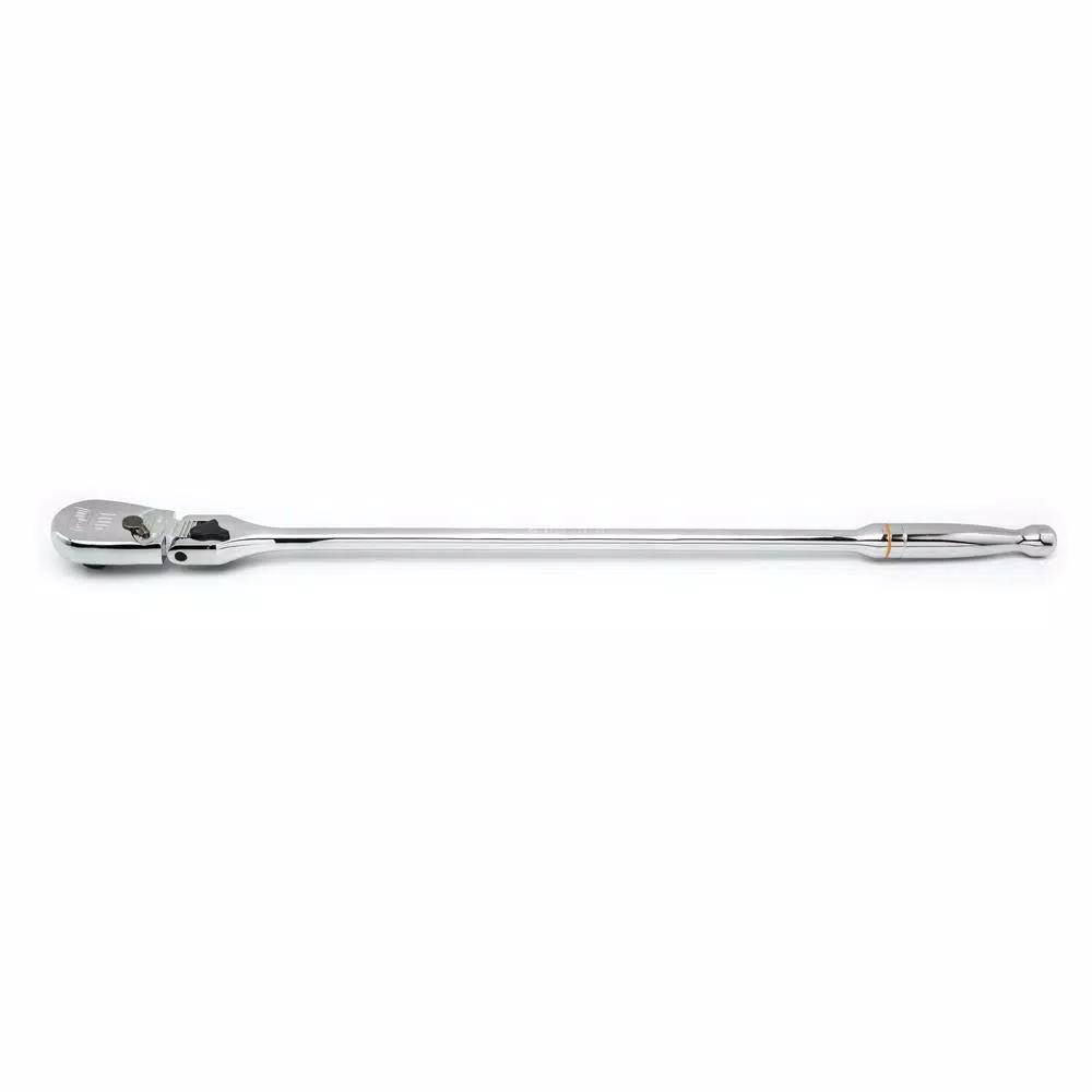 GEARWRENCH 1/2 in. Drive 90-Tooth 24 in. Locking Flex Head Teardrop Ratchet