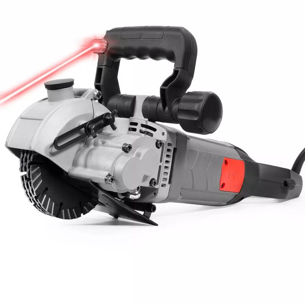 XtremepowerUS 5-1/4 in. 110V Electric Wall Chaser Slotter with Infrared Beam and Water Pump