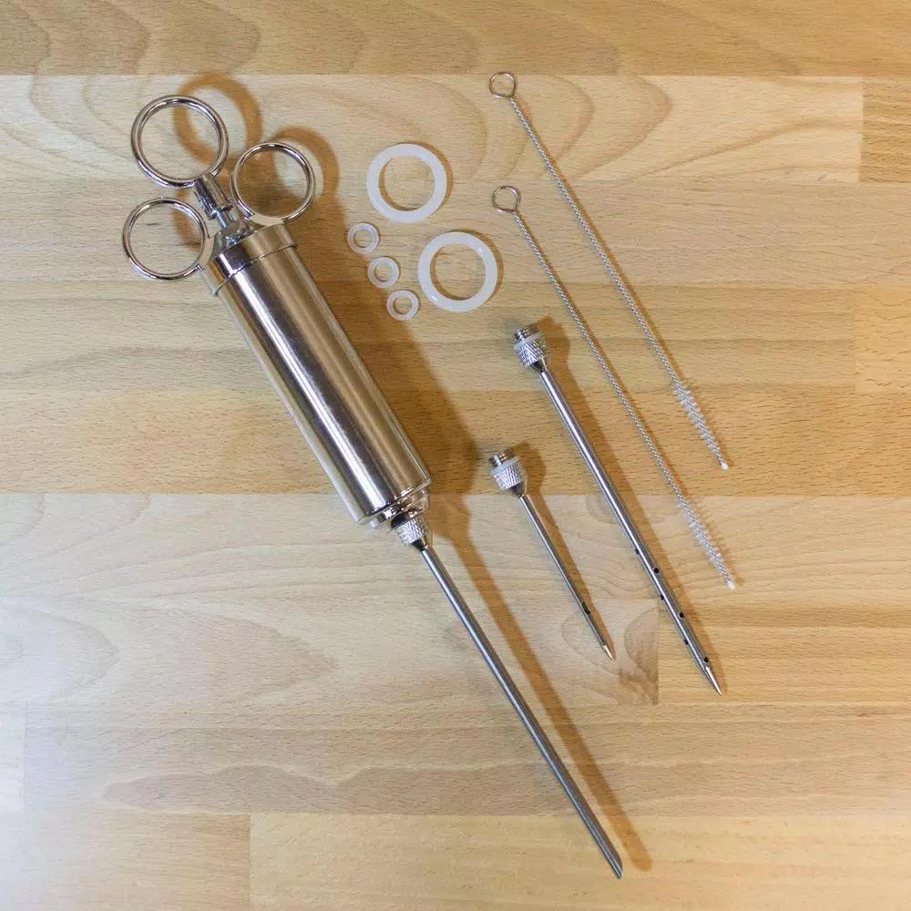 Sportsman Series 11-Piece Stainless Steel Marinade Injector Set
