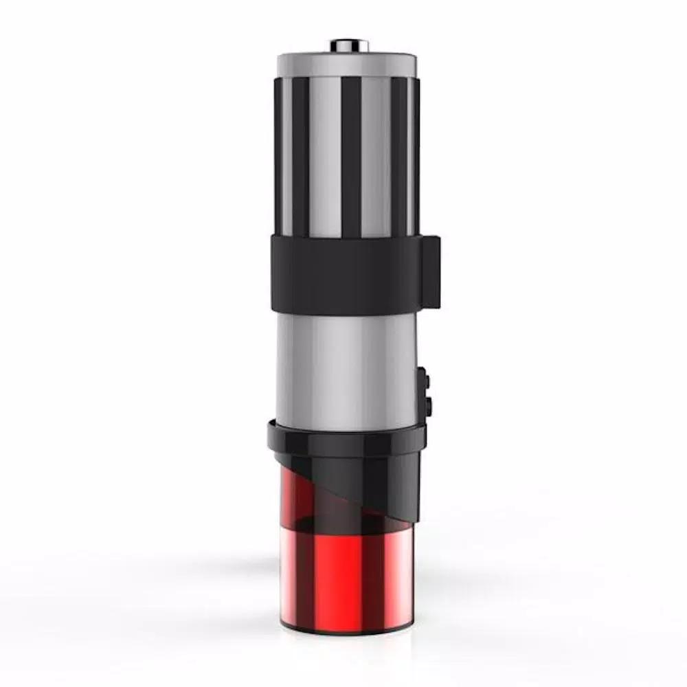Uncanny Brands Star Wars Lightsaber Salt and Pepper Mill Set - Red and Blue Electric Grinders