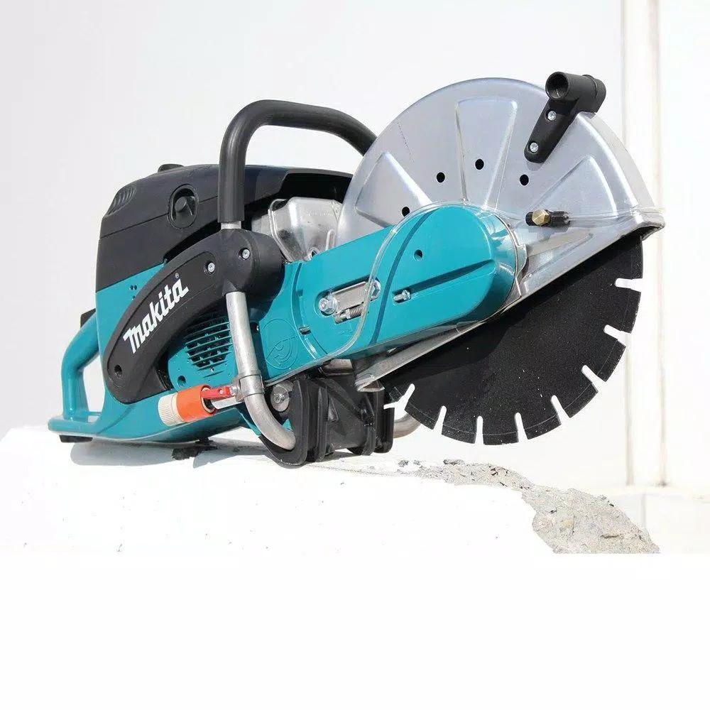 Makita 14 in. Gas Power Cutter EK7301 & 18V LXT Brushless Impact Driver Kit Bundle