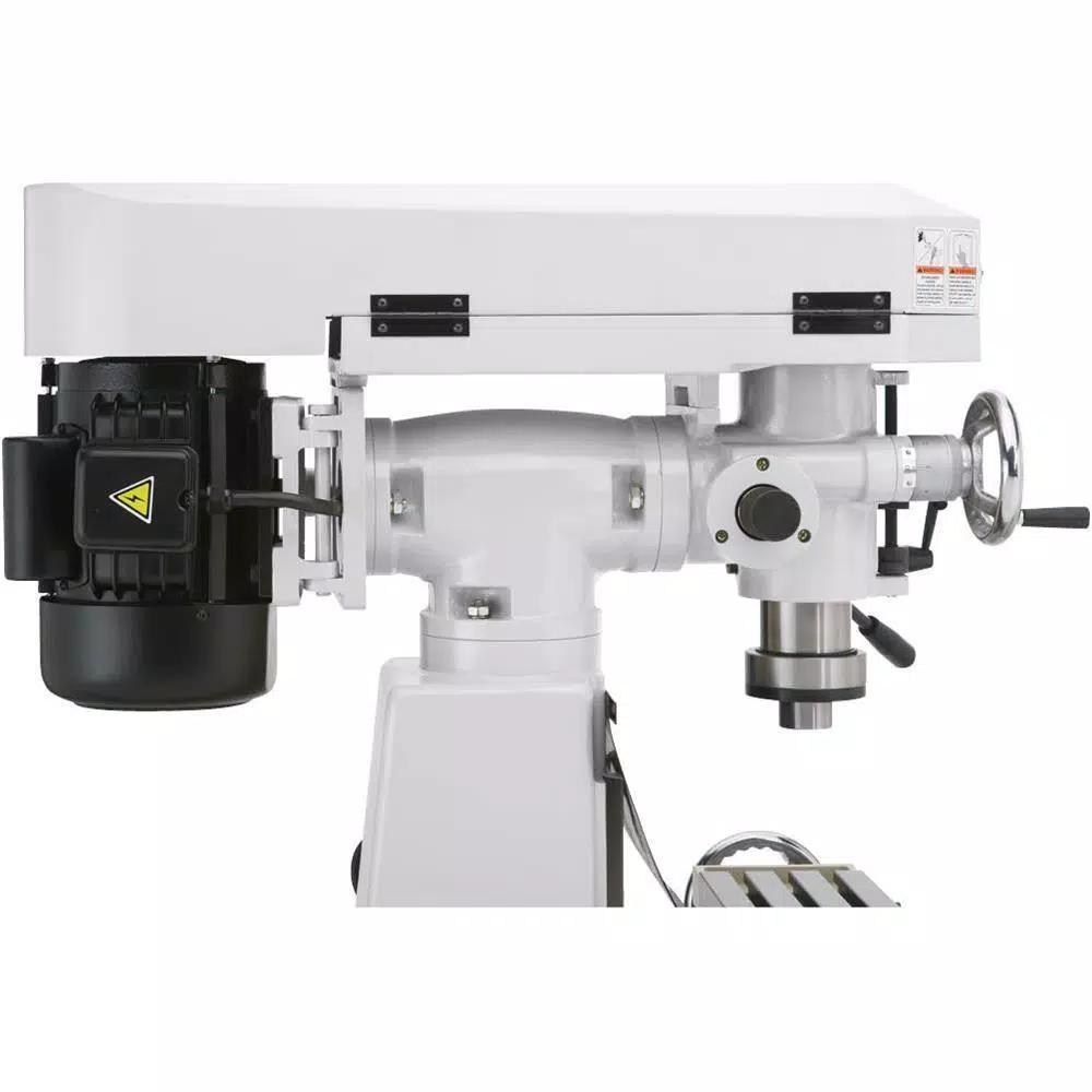 Grizzly Industrial 6 in. x 26 in. Vertical Milling Machine with Power Feed