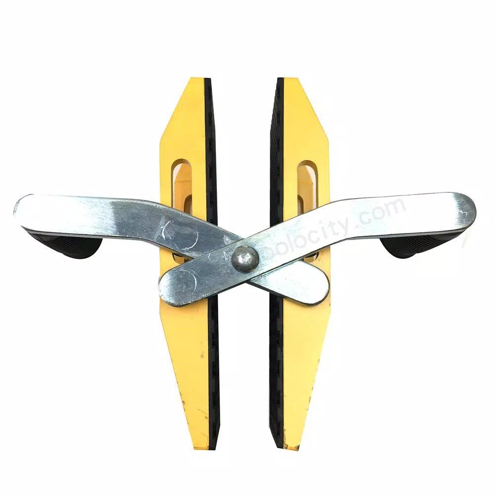 Toolocity TOC Double Carry Clamps for Stone and Glass Slabs, Set of 2