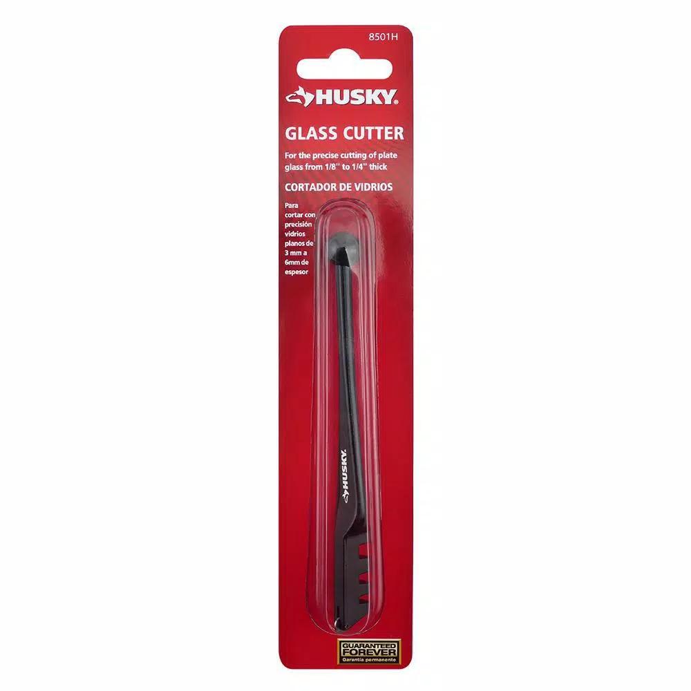 Husky 5 in. Glass Cutter with 120° Honed Steel Wheel