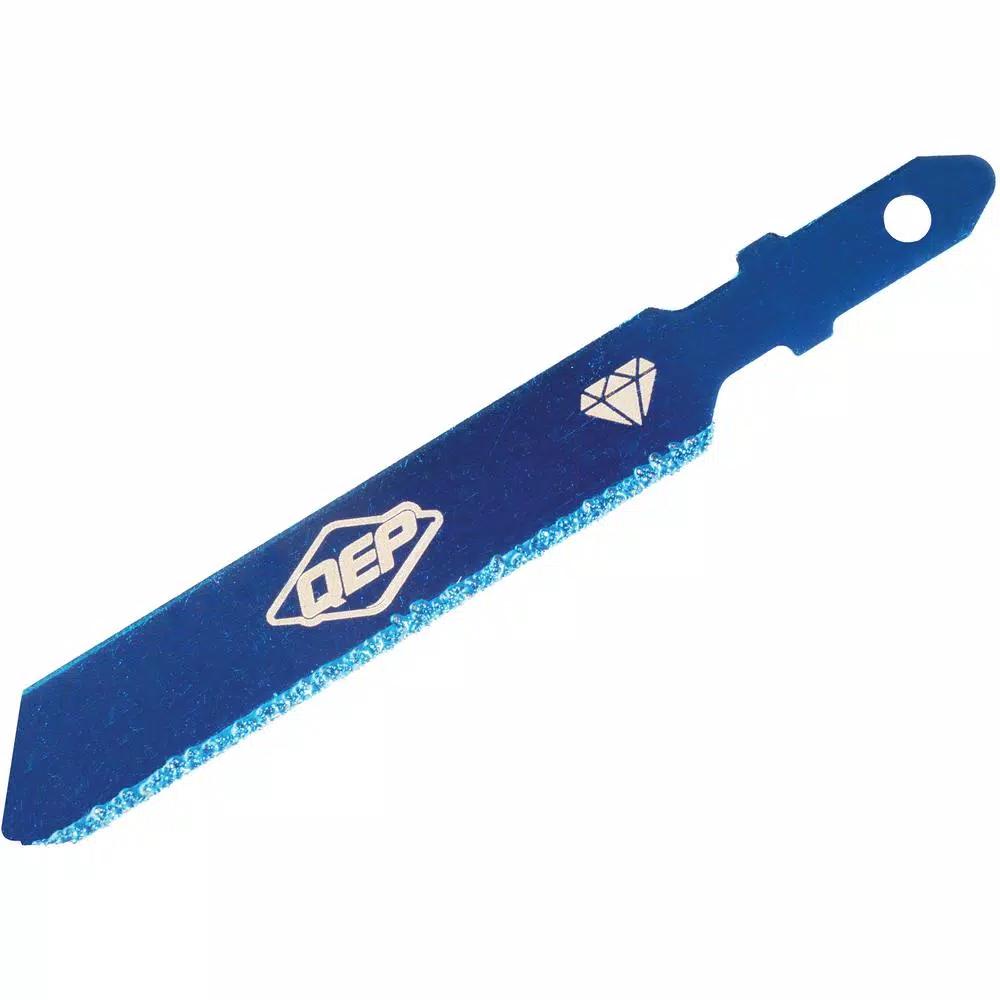 QEP 3 in. Diamond Edge Jig Saw Blade for Porcelain and Ceramic Tile