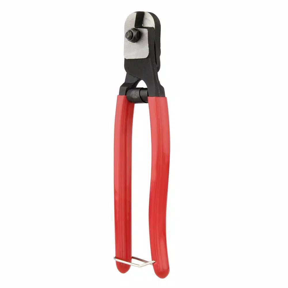 Everbilt 8 in. Wire Rope and Cable Cutter with Non-Slip Handle