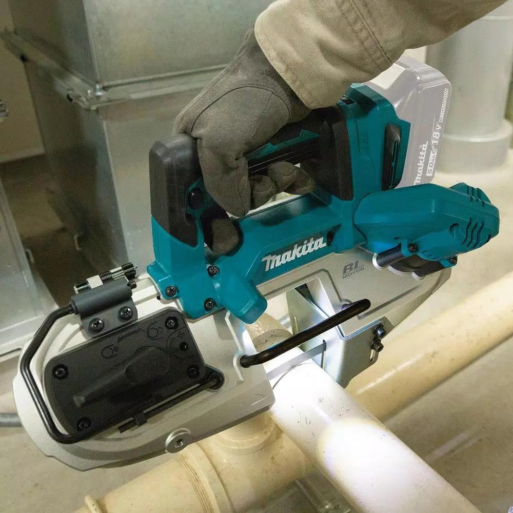 Makita 18V LXT Brushless Cordless Compact Portable Band Saw (Tool Only)