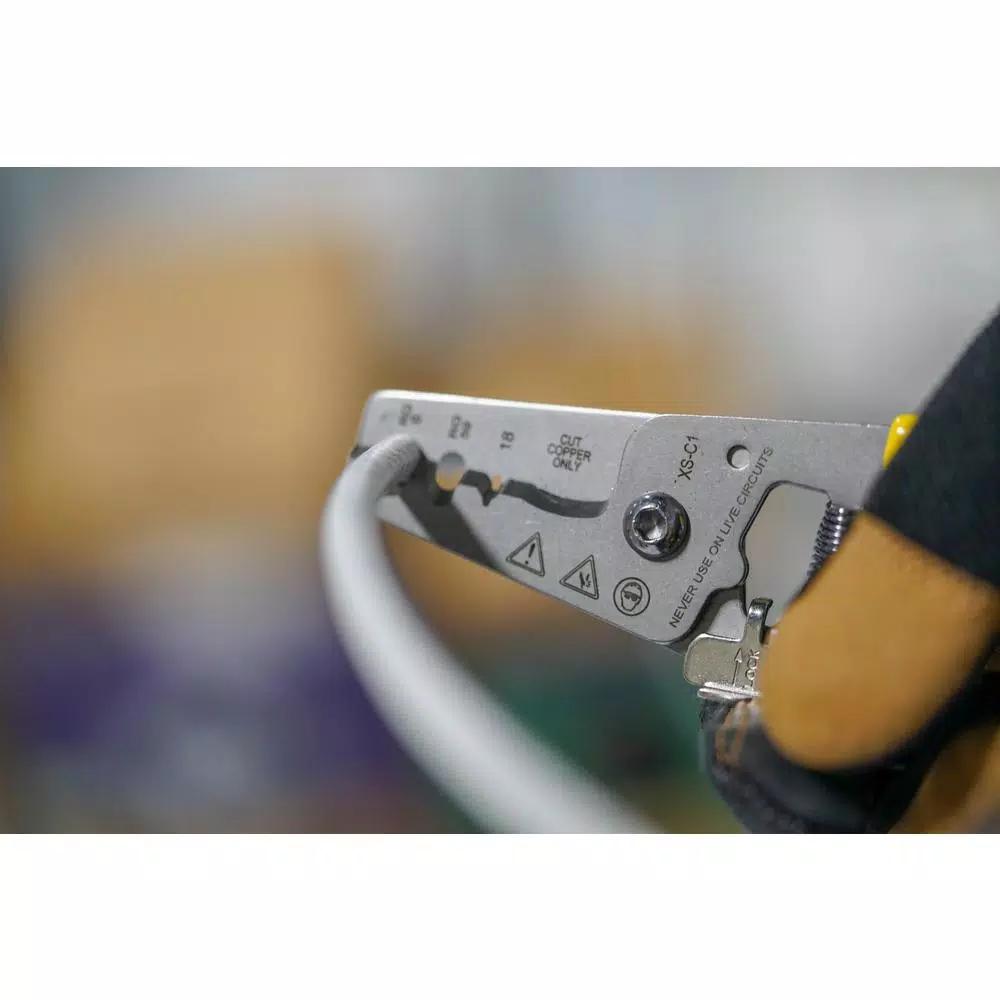 Southwire XS-C1 Stainless Steel Coax Cable Cutter and Stripper for RG59, RG6, and RG6Q