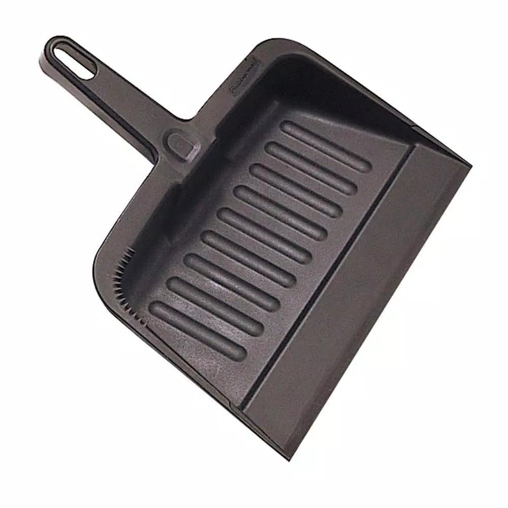 Rubbermaid Commercial Products Rubbermaid 12-1/4 in. Heavy Duty Dust Pan, Black