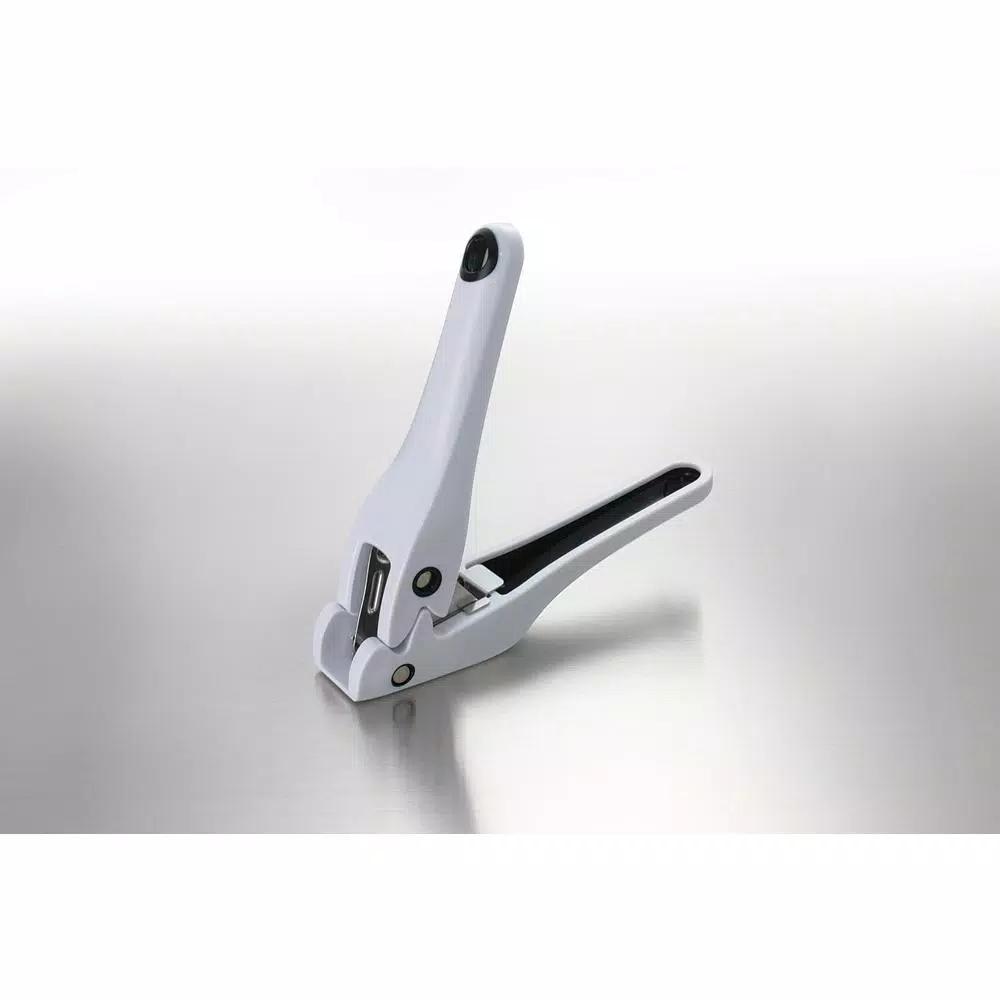 Simposh Garlic Press - Green Ergonomic Mincer and Crusher with Removable Stainless Steel Plate