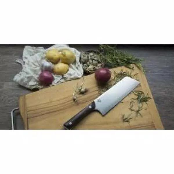Shun Kanso 7 in. Japanese Utility Knife, AUS10A High-Carbon Stainless Steel, Wenge Wood Handle