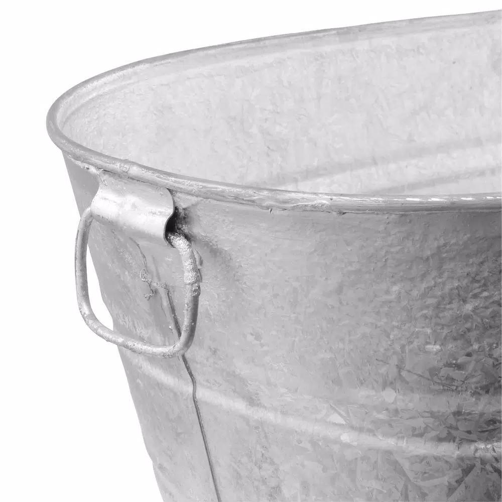 Behrens 16 Gal. Hot Dipped Galvanized Steel Oval Tub & Trough