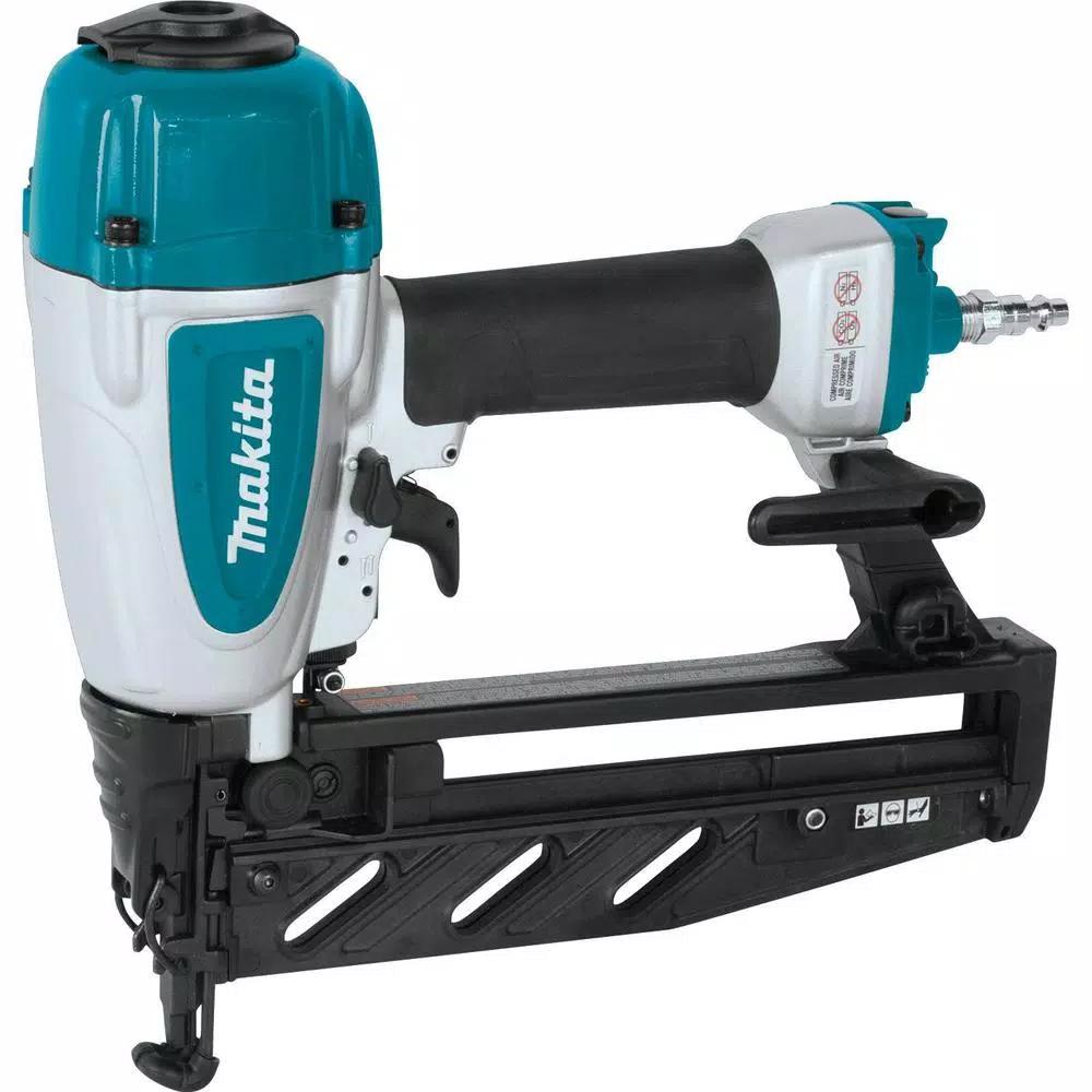 Makita 10 in. Dual Bevel Sliding Compound Miter Saw with Laser & Bonus 16-Gauge Finish Nailer
