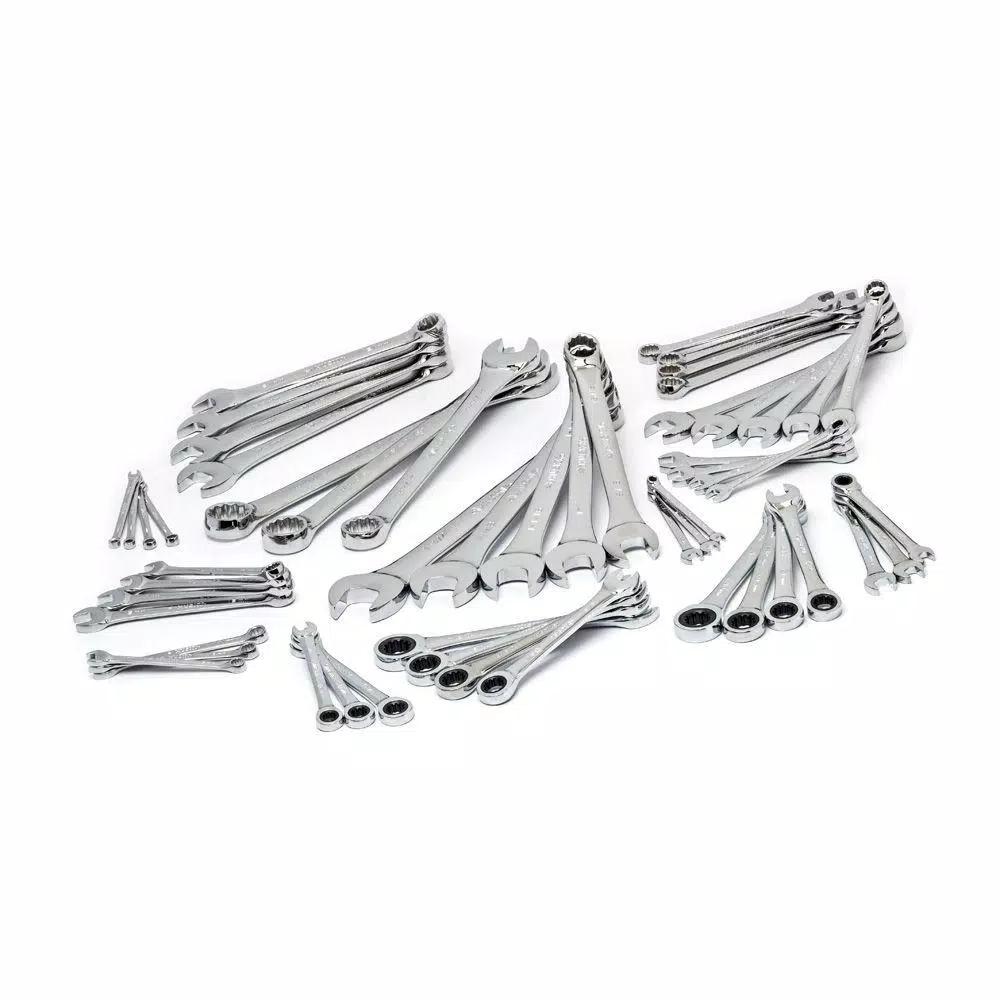 Husky 432-Piece Mechanics Tool Set with 1/4 in, 3/8 in, and 1/2 in. Drive Sockets and Wrenches