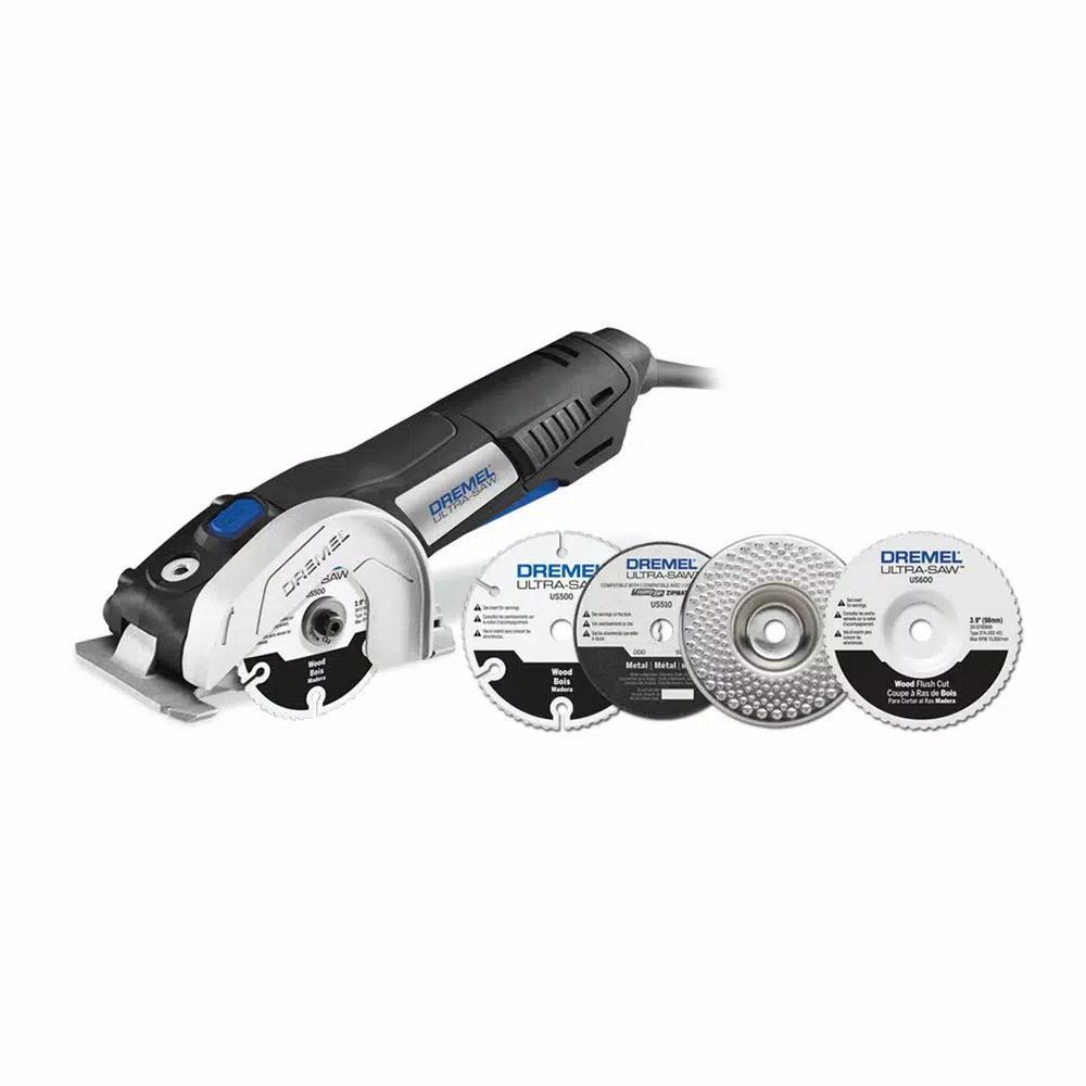 Dremel 4300 Series Rotary Tool Kit & Ultra-Saw 7.5 Amp Corded Power Tool Kit