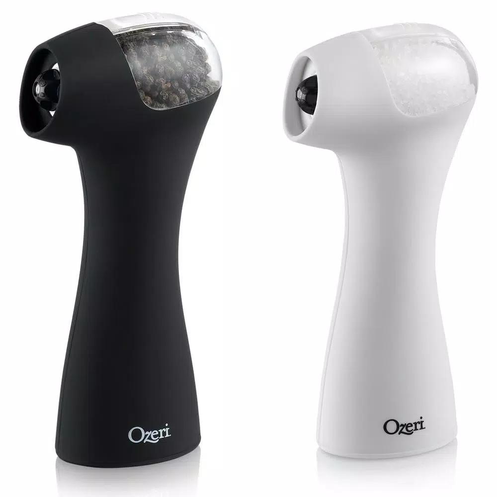 Ozeri Graviti Pro II Electric Salt and Pepper Grinder Set, BPA-Free Ceramic Mills