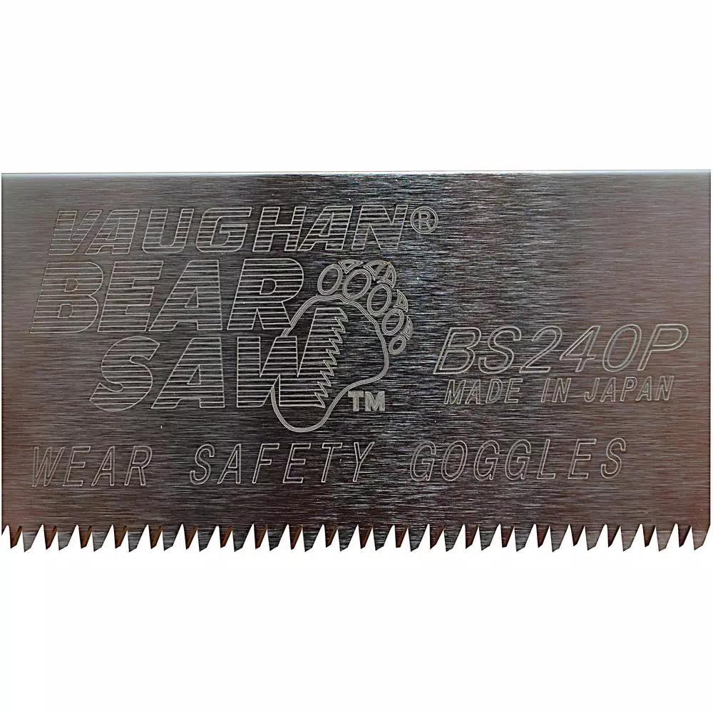 Vaughan Bear 8.5 in. Pull Saw with Composite Handle and Rust-Resistant Spring Steel Blade