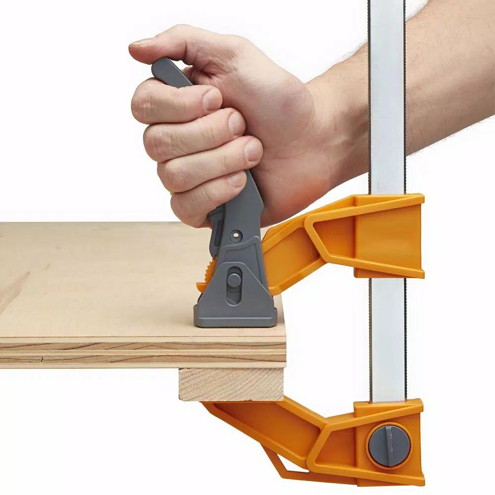 BORA Steel Lever Clamp Set, 6-Piece (6 in., 12 in., 24 in.)