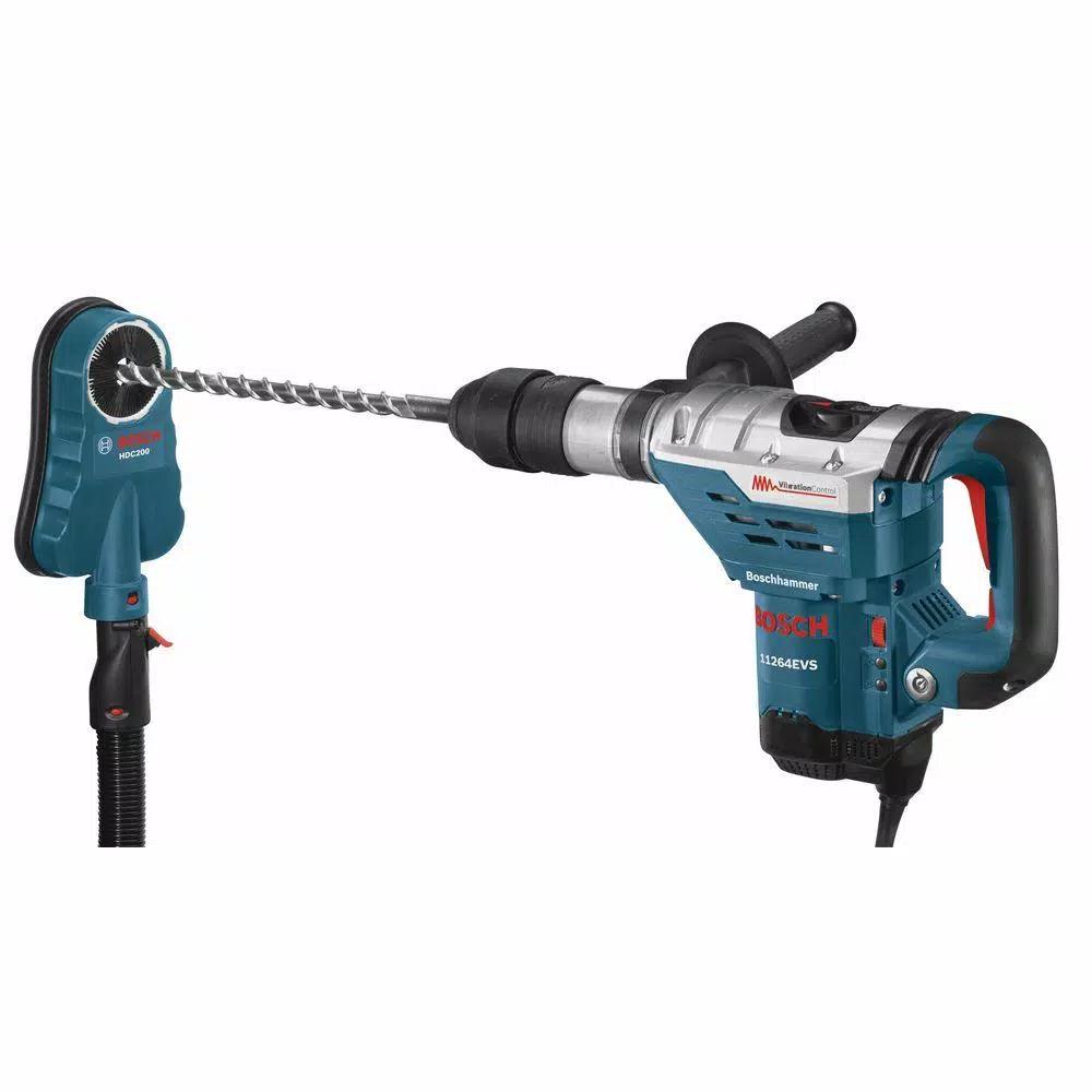 Bosch 11255VSR-HDC Bulldog Xtreme 1 in. SDS-Plus Rotary Hammer Kit with Dust Shroud