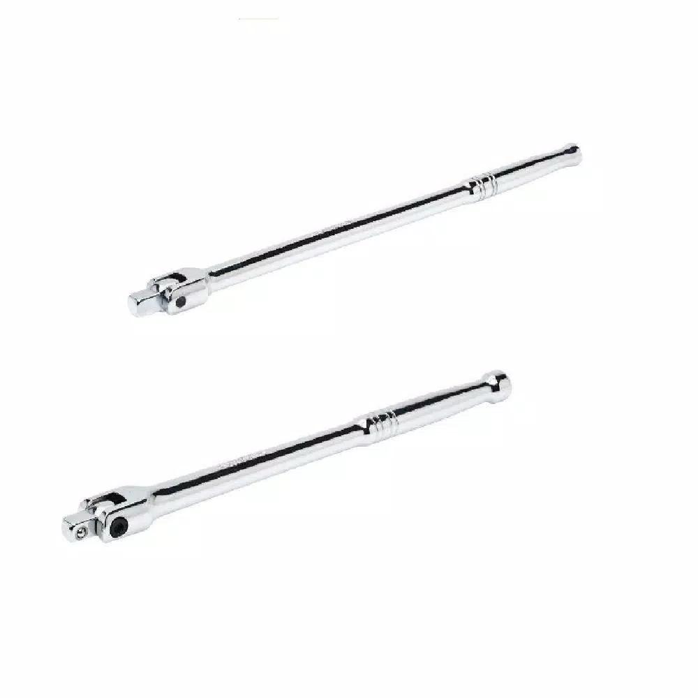 Husky 3/8 in. Drive Breaker Bar Set, 2-Piece (10 in. and 18 in.)