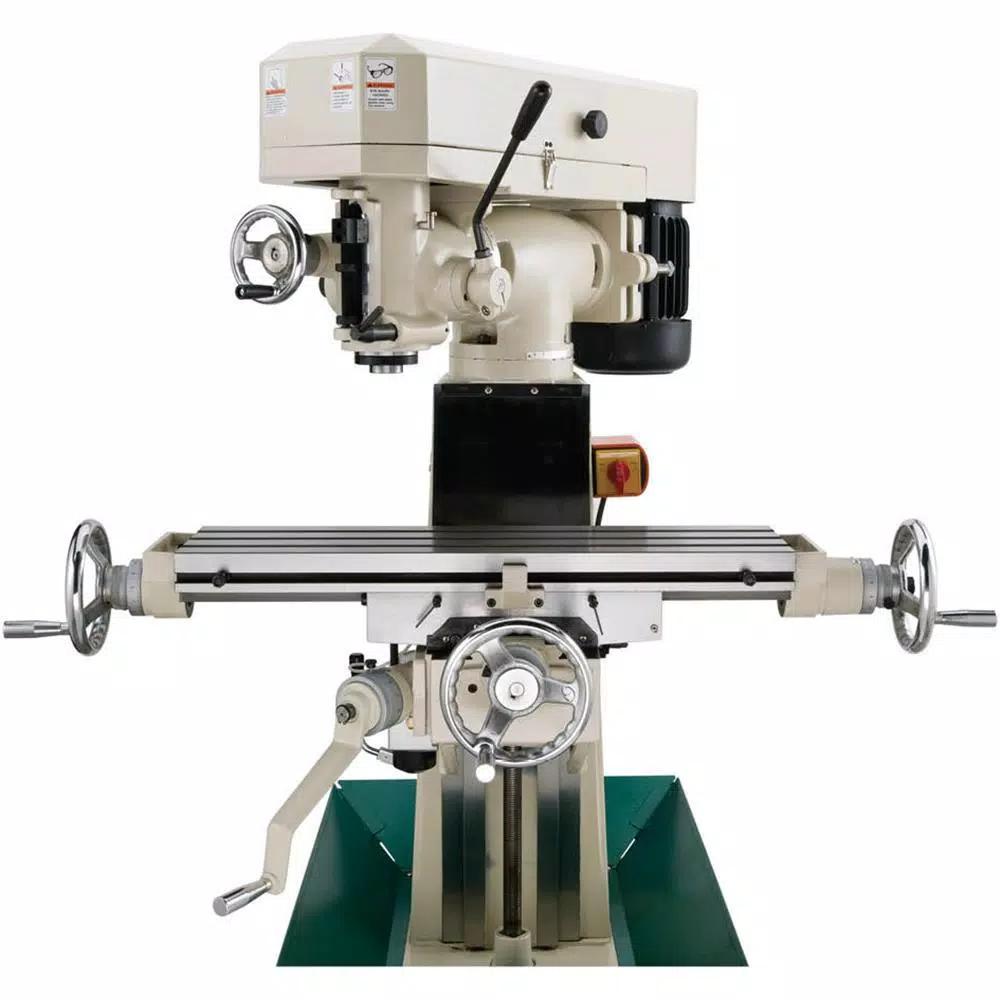 Grizzly Industrial 8 in. x 30 in. Vertical Milling Machine with Power Feed