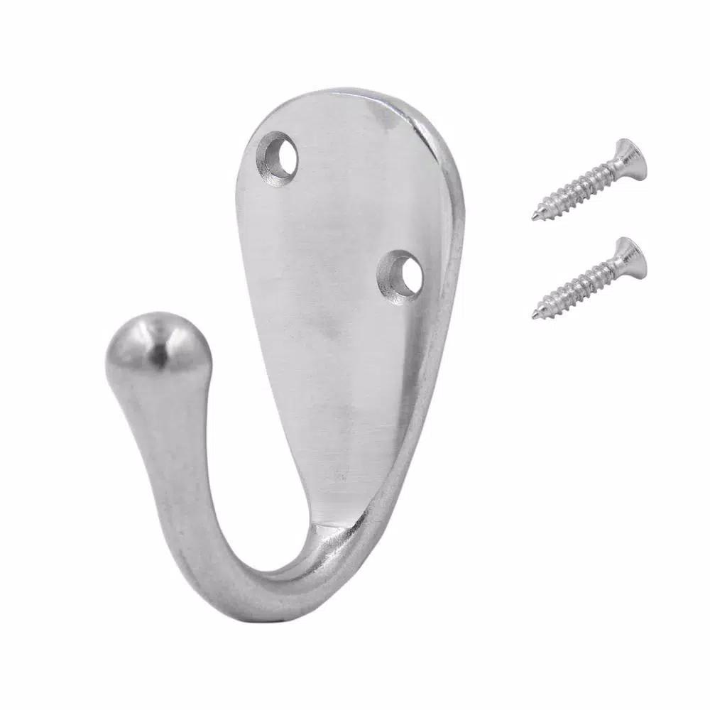 Everbilt Stainless Steel Single Robe and Towel Hook
