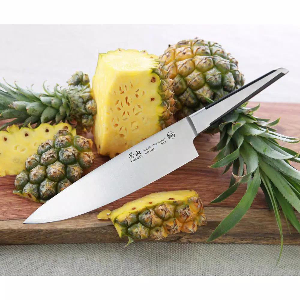 Cangshan X Series 8 in. German Steel Forged Chef's Knife, Full Tang Stainless Steel