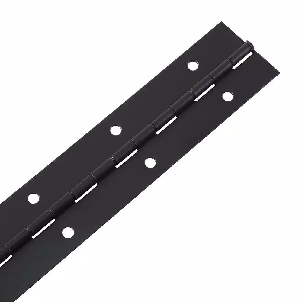 Everbilt 1-1/2 in. x 48 in. Oil-Rubbed Bronze Continuous Hinge, Steel