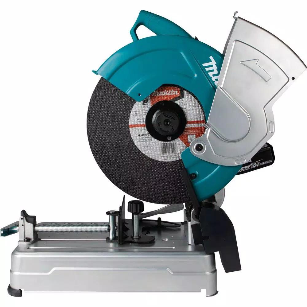 Makita 18V X2 LXT Brushless 14 in. Cordless Cut-Off Saw Kit with 5.0 Ah Batteries and Charger