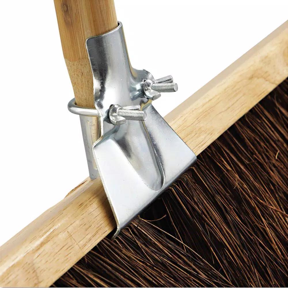 Boardwalk 36 in. Palmyra Bristle Floor Brush Head with Hardwood Block