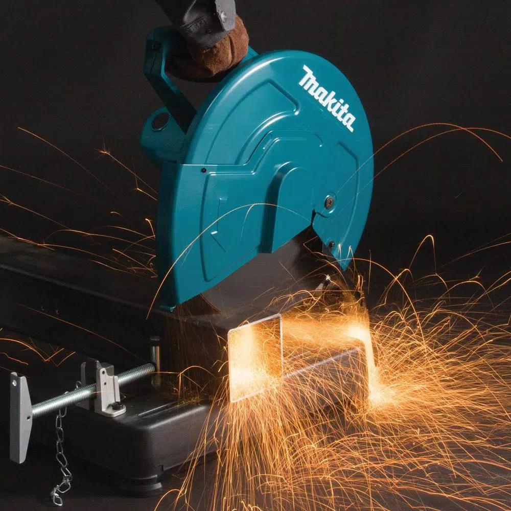 Makita 14 in. Cut-Off Saw LW1401X, 15 Amp Corded Metal Cutting Chop Saw