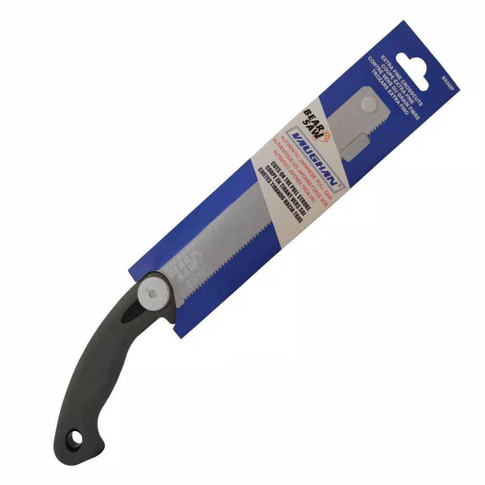 Vaughan Bear 8.5 in. Pull Saw with Composite Handle and Rust-Resistant Spring Steel Blade