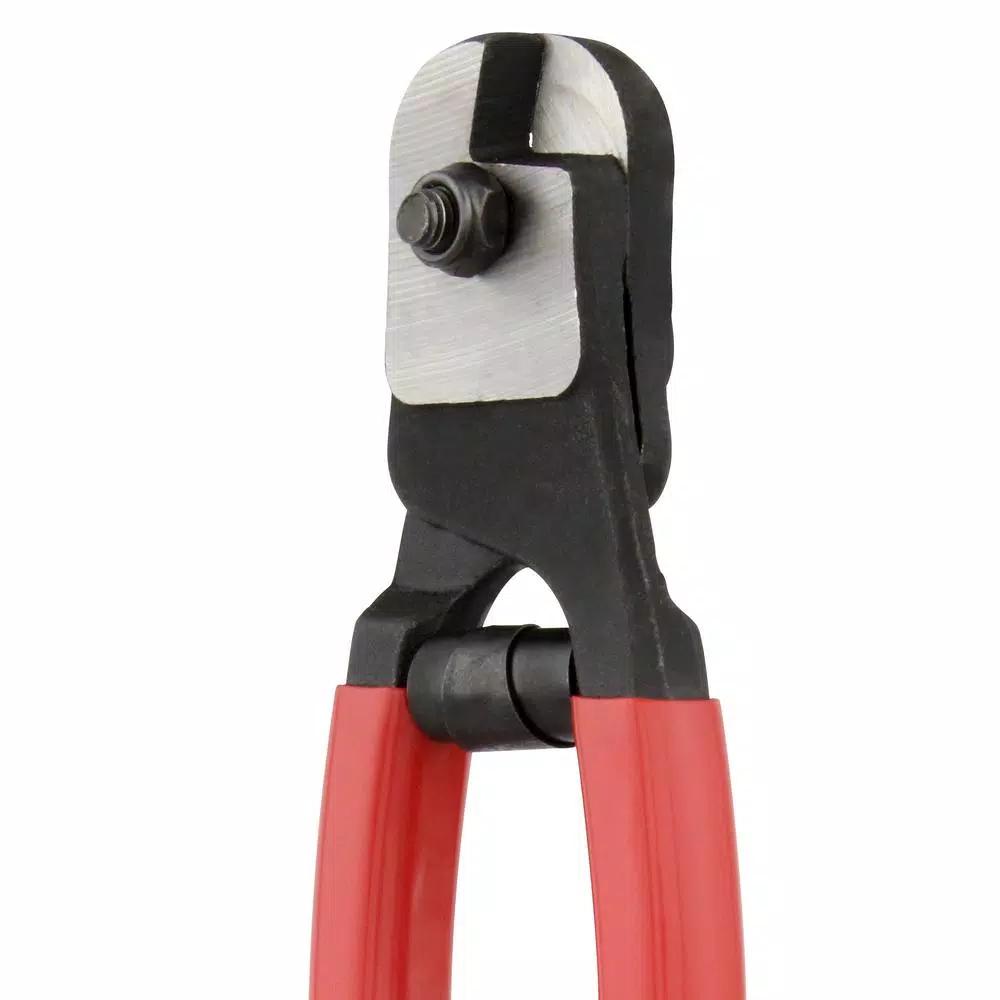 Everbilt 8 in. Wire Rope and Cable Cutter with Non-Slip Handle