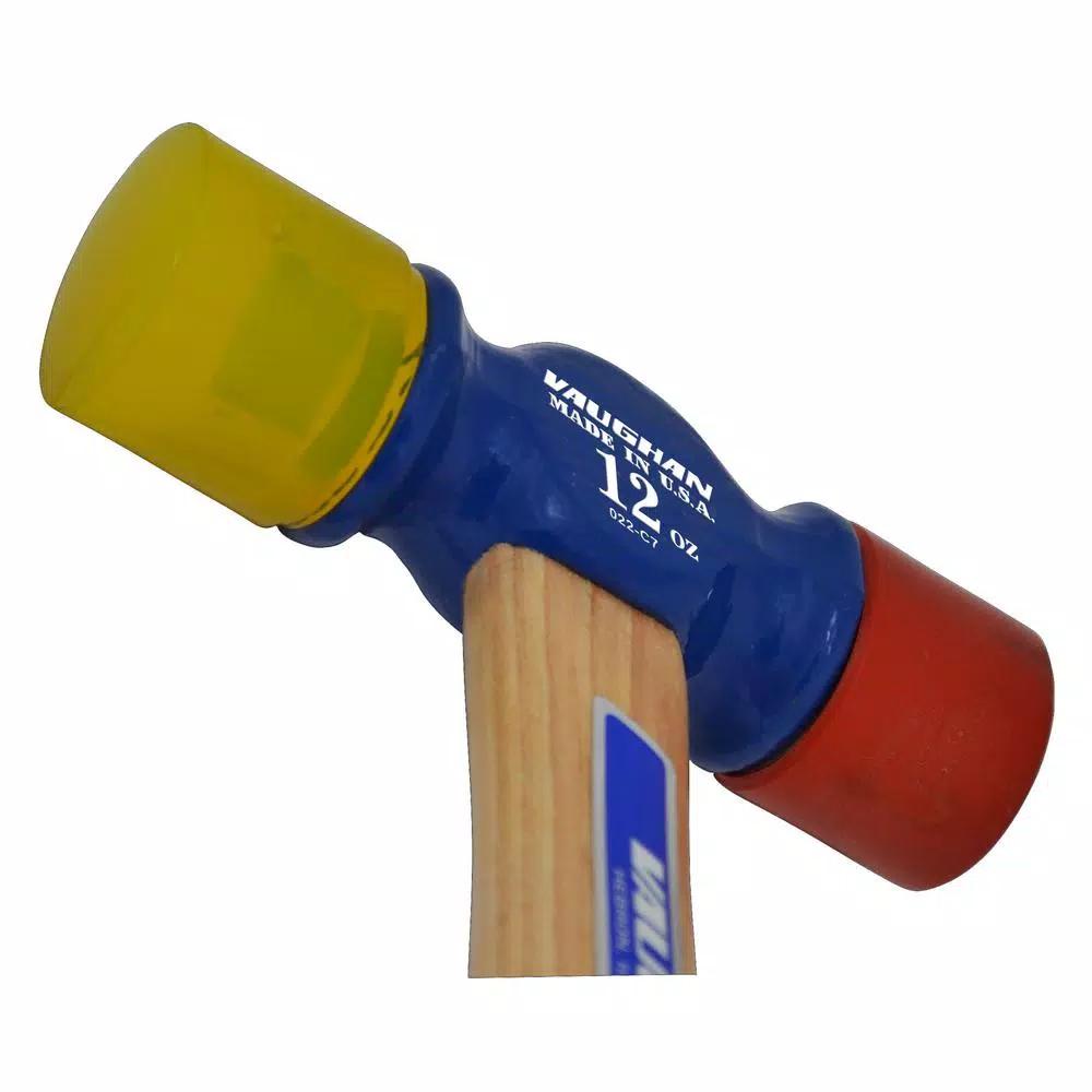 Vaughan 12 oz. Soft Face Mallet with 12.5 in. Hickory Handle