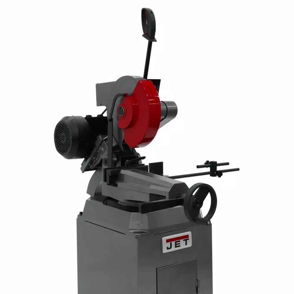 JET 12-Inch Abrasive Chop Saw, 230V/460V 3-Phase, 5 HP Metal Cut-Off Machine