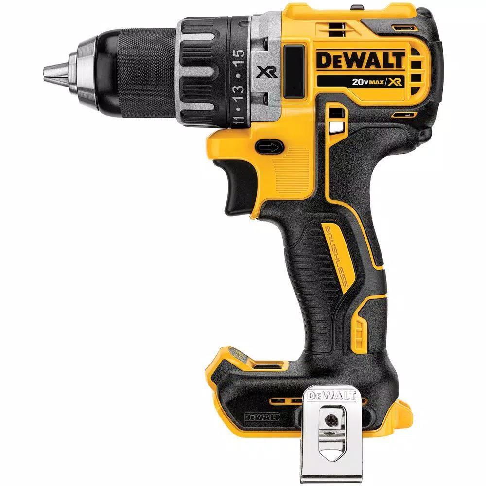 DEWALT 20V MAX XR Brushless 1/2 in. Drill/Driver Kit with (3) 5.0 Ah Batteries & Charger