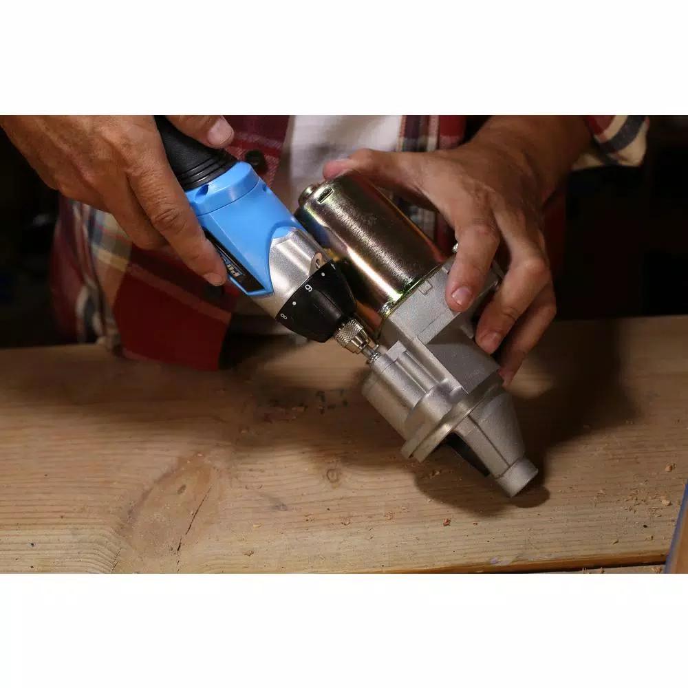 Pulsar PT28136 3.6V Cordless Electric Screwdriver with 1/4 in. Hex Chuck and LED Spotlight