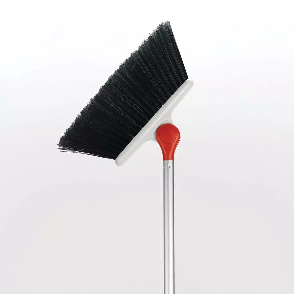 OXO Good Grips 52 in. Any Angle Broom with Lightweight Aluminum Handle