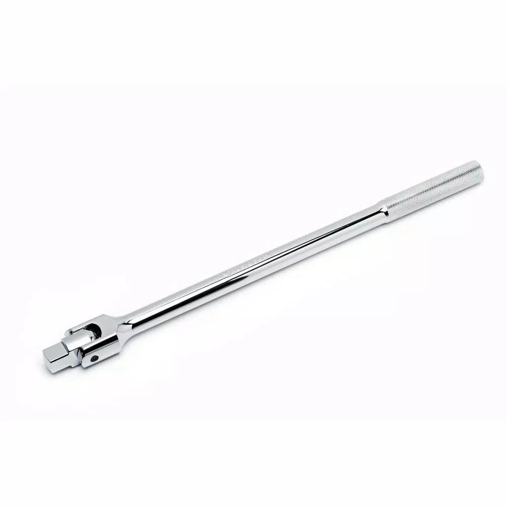 Husky 3/8 in. Drive 18 in. Breaker Bar with 180° Swivel Head