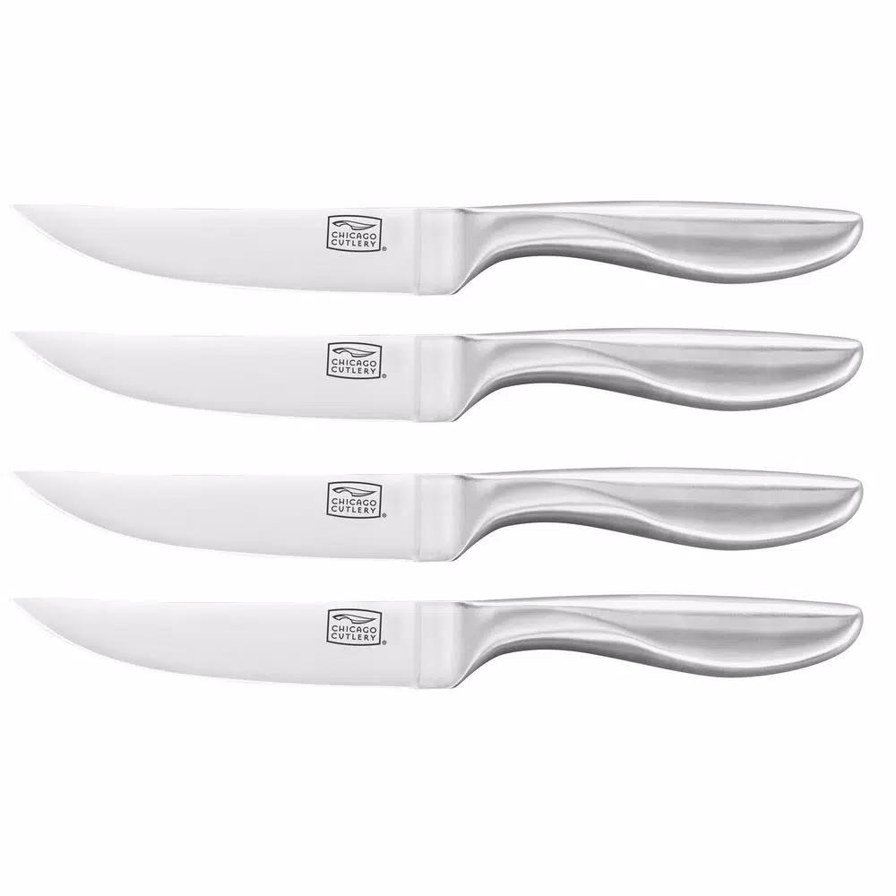 Chicago Cutlery Clybourn 4.5 in. Stainless Steel Steak Knife Set, 4-Pack