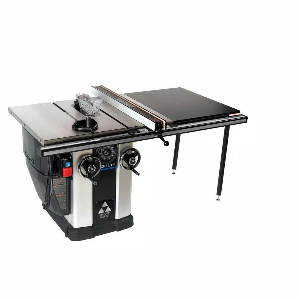 Delta 36-L536 10 in. Left-Tilt Unisaw Table Saw with 36 in. Biesemeyer Fence System
