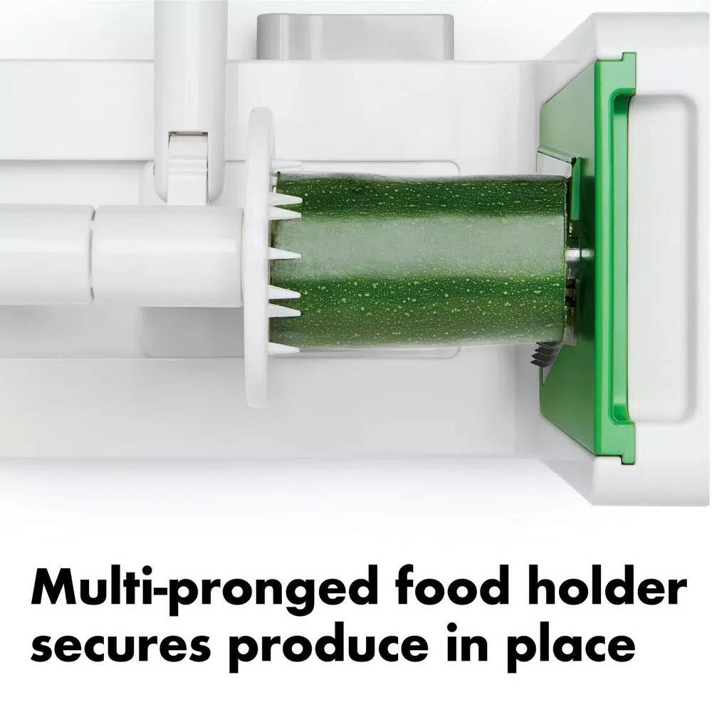 OXO Good Grips Tabletop Spiralizer with 3 Stainless Steel Blades