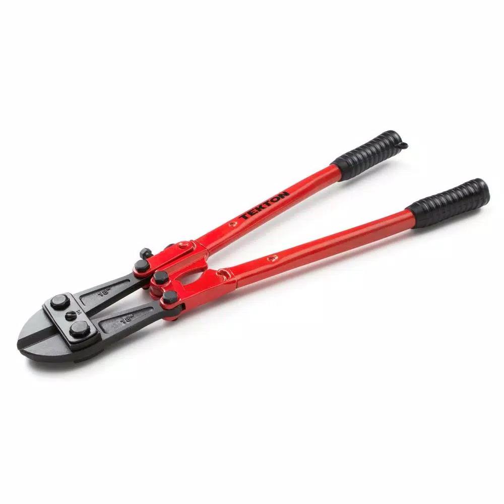 TEKTON 18 in. Bolt Cutter with Compound Action and Hardened Alloy Steel Jaws