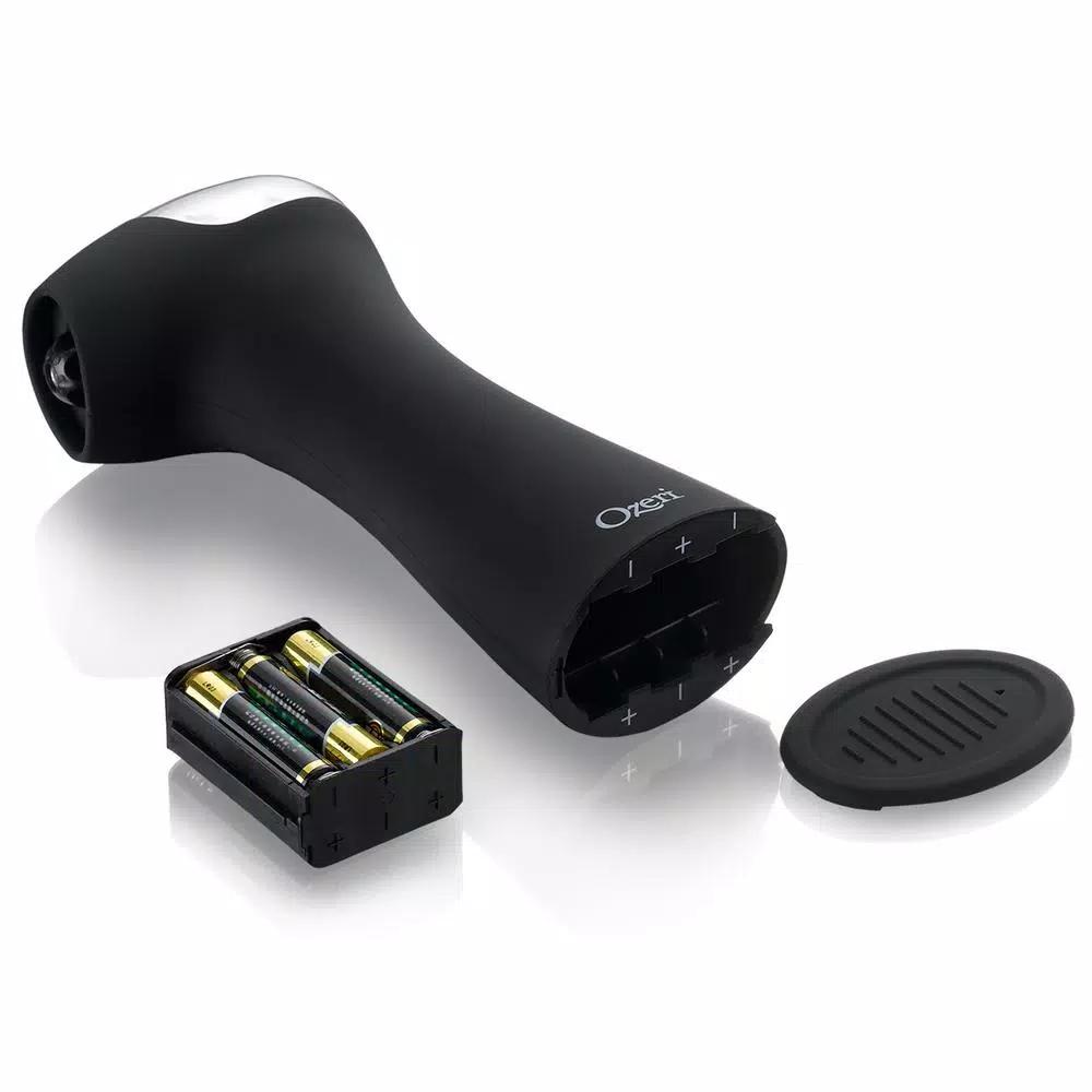 Ozeri Graviti Pro II Electric Salt and Pepper Grinder Set, BPA-Free Ceramic Mills